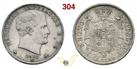 NAPOLEONE I, Imperatore (1804-1814) 2 Lire 1812 Milano “II° tipo”, puntali aguzzi. Pag. 38 Ag g 9,99 • Graffietto sulla guancia SPL/q.FDC
