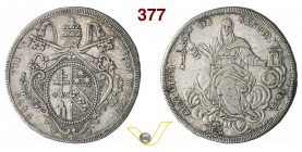 PIO VII (1800-1823) Scudo 1815 XVI, Roma. Pag. 106 Ag g 26,37 Rara BB