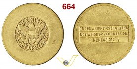 ARABIA SAUDITA ABD AL-AZIZ BIN SA'UD 4 Pounds s.d. (1945-1946), Philadelphia. Kr. 34 Fb. 190 Au g 31,95 SPL+