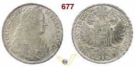 AUSTRIA MARIA TERESA (1740-1780) Tallero 1770. Kr. 50.3 Ag g 28,02 SPL÷FDC