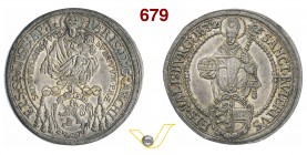 AUSTRIA - Salisburgo PARIS VON LODRON (1619-1653) Tallero 1632. Dav. 3504 Probszt 1209 Ag g 28,75 • Bella patina m.SPL