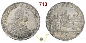 GERMANIA - Ratisbona FRANCESCO I (1745-1765) Tallero di convenzione 1754. Dav. 2618 Ag g 28,08 • Leggera patina su fondi brillanti SPL+