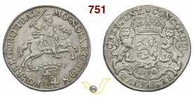 OLANDA - Utrecht (1581-1795) Ducatone 1790. Dav. 1832 Kr. F22 Ag g 32,32 BB÷SPL