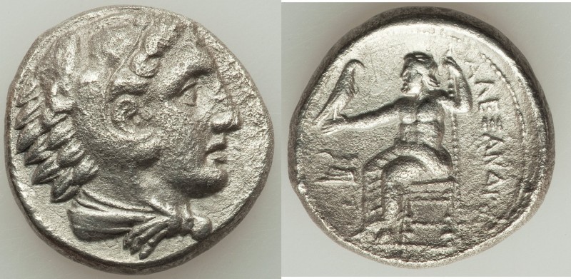 MACEDONIAN KINGDOM. Alexander III the Great (336-323 BC). AR tetradrachm (25mm, ...