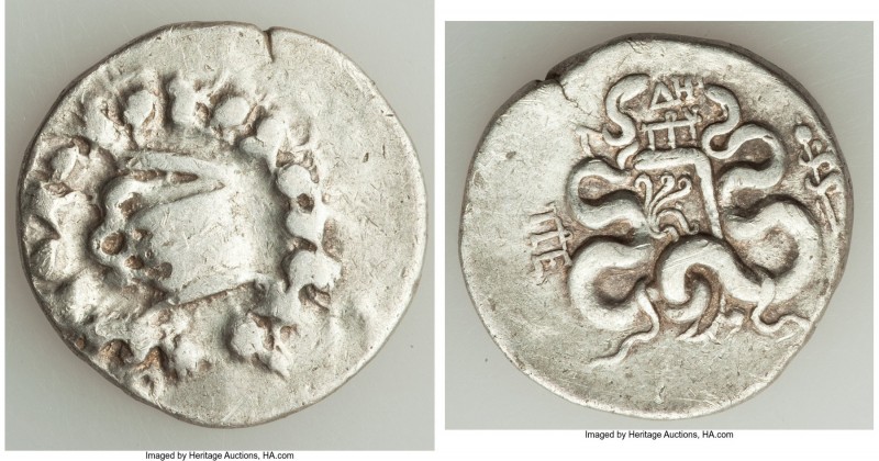 MYSIA. Pergamum. Roman Rule (ca. 133-67 BC). AR cistophorus (28mm, 12.33 gm, 12h...