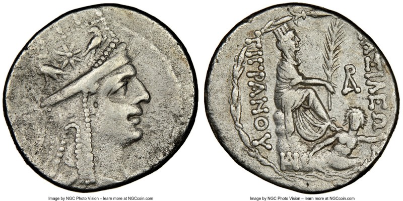 ARMENIAN KINGDOM. Tigranes II the Great (95-56 BC). AR tetradrachm (26mm, 15.67 ...