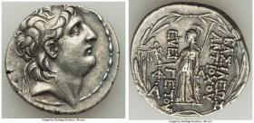 SELEUCID KINGDOM. Antiochus VII Euergetes (Sidetes) (138-129 BC). AR tetradrachm (29mm, 16.44 gm, 11h). XF. Antioch on the Orontes. Diademed head of A...