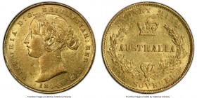 Victoria gold Sovereign 1864-SYDNEY AU58 PCGS, Sydney mint, KM4.

HID09801242017

© 2020 Heritage Auctions | All Rights Reserved