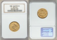 Victoria gold Sovereign 1864-SYDNEY XF45 NGC, Sydney mint, KM4. AGW 0.2353 oz.

HID09801242017

© 2020 Heritage Auctions | All Rights Reserved