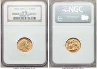 Edward VII gold 1/2 Sovereign 1903-S AU58 NGC, Sydney mint, KM14. Conservatively graded and quite lustrous. AGW 0.1178 oz. 

HID09801242017

© 2020 He...