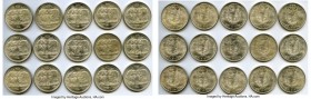 Baudouin I 15-Piece Lot of Uncertified 100 Francs 1954 UNC, KM138.1. Total ASW 7.248 oz. Sold as is, no returns.

HID09801242017

© 2020 Heritage Auct...
