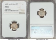 Victoria 5 Cents 1882-H MS61 NGC, Heaton mint, KM2. Bold strike with light golden brown toning. 

HID09801242017

© 2020 Heritage Auctions | All Right...
