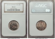 Newfoundland. George V 25 Cents 1917-C MS63 NGC, Ottawa mint, KM17.

HID09801242017

© 2020 Heritage Auctions | All Rights Reserved