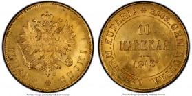 Russian Duchy. Nicholas II gold 10 Markkaa 1913-S MS64 PCGS, Helsinki mint, KM8.2.

HID09801242017

© 2020 Heritage Auctions | All Rights Reserved