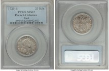 Louis XV 20 Sols 1720-B MS62 PCGS, Rouen mint, KM440.3. Ex. Ford Collection

HID09801242017

© 2020 Heritage Auctions | All Rights Reserved