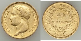 Napoleon gold 40 Francs 1811-A VF (Cleaned), Paris mint, KM696.1. 26mm. 12.76gm. AGW 0.3733 oz. 

HID09801242017

© 2020 Heritage Auctions | All Right...