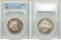 German Colony. Wilhelm II Rupie 1899 MS63 PCGS, KM2. Gold, red and blue toning with reflective surfaces. 

HID09801242017

© 2020 Heritage Auctions | ...