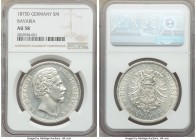 Bavaria. Ludwig II 5 Mark 1875-D AU58 NGC, Munich mint, KM896.

HID09801242017

© 2020 Heritage Auctions | All Rights Reserved