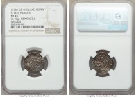 Henry II (1154-1189) Penny ND (1158-1161) VF35 NGC, Newcastle mint, Willem moneyer, S-1337. 19mm. 1.40gm. Crowned bust facing with scepter / Large cro...