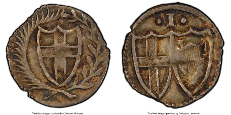 Commonwealth Penny ND (1649-1660) AU58 PCGS, S-3222. 

HID09801242017

© 2020 He...