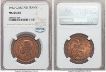 George V Penny 1932 MS65 Red and Brown NGC, KM838. Cartwheel luster subdued but visible. 

HID09801242017

© 2020 Heritage Auctions | All Rights Reser...