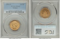 George I gold 20 Drachmai 1884-A MS63 PCGS, Paris mint, KM56. AGW 0.1867 oz. 

HID09801242017

© 2020 Heritage Auctions | All Rights Reserved