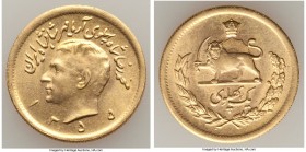 Muhammad Reza Pahlavi gold Pahlavi SH 1355 (1976) UNC, KM1200. 22mm. 8.07gm. AGW 0.2354 oz. 

HID09801242017

© 2020 Heritage Auctions | All Rights Re...