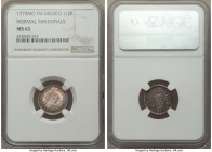 Charles III 1/2 Real 1773 Mo-FM MS62 NGC, Mexico City mint, KM69.2. The holder designation is likely a typo for normal FM, to distinguish from the var...