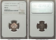 Charles III 1/2 Real 1773 Mo-FM MS62 NGC, Mexico City mint, KM69.2. The holder designation is likely a typo for normal FM, to distinguish from the var...
