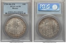 Charles IV 8 Reales 1799 Mo-FM AU58 PCGS, Mexico City mint, KM109. Light silvery toning with notable original luster.

HID09801242017

© 2020 Heritage...