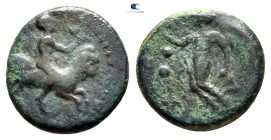 Sicily. Himera 420-415 BC. Hexas Æ