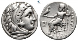 Kings of Macedon. Kolophon. Philip III Arrhidaeus 323-317 BC. In the name and types of Alexander III. Drachm AR