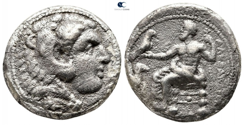 Kings of Macedon. Damascus. Alexander III "the Great" 336-323 BC. 
Tetradrachm ...
