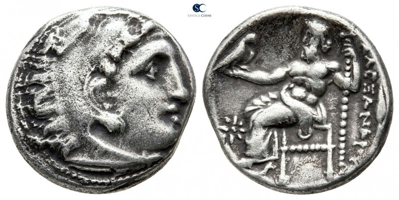 Kings of Macedon. Kolophon. Alexander III "the Great" 336-323 BC. struck under P...