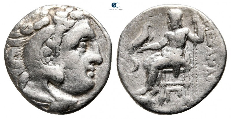 Kings of Macedon. Kolophon. Alexander III "the Great" 336-323 BC. 
Drachm AR
...