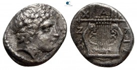 Macedon. Chalkidian League. Olynthos 432-379 BC. Tetrobol AR
