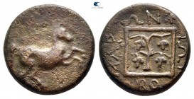 Thrace. Maroneia  400-350 BC. Bronze Æ