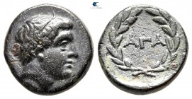 Kings of Thrace. Adramytteion. Agathokles, son of Lysimachos 290-283 BC. Bronze Æ