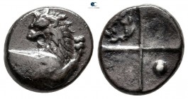 The Thracian Chersonese. Chersonesos 386-338 BC. Hemidrachm AR