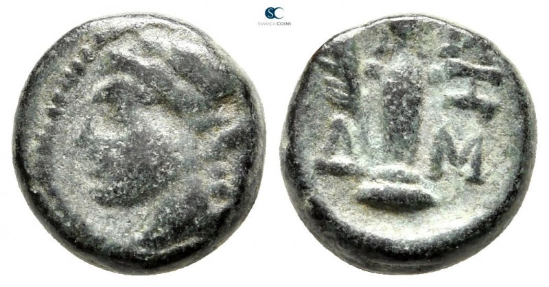 The Thracian Chersonese. Sestos circa 120-0 BC. 
Bronze Æ

10mm., 2,21g.

...