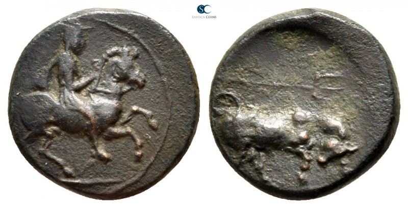 Thessaly. Krannon 350-300 BC. 
Bronze Æ

16mm., 2,50g.



very fine