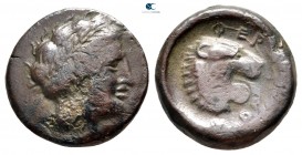 Thessaly. Pherae circa 400-350 BC. Bronze Æ