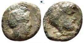 Akarnania. Alyzia circa 320-280 BC. Bronze Æ
