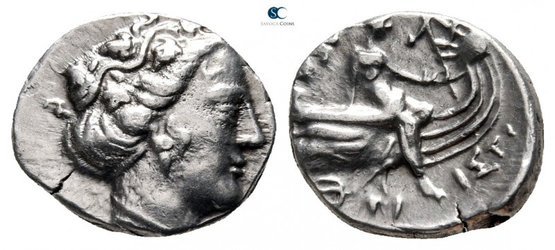 Euboea. Histiaia circa 300-150 BC. 
Tetrobol AR

14mm., 2,31g.



very fi...