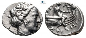 Euboea. Histiaia circa 300-150 BC. Tetrobol AR