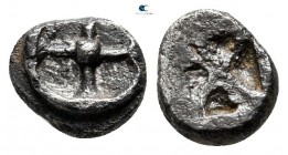 Attica. Athens 550-515 BC. "Wappenmünzen" type. Obol AR