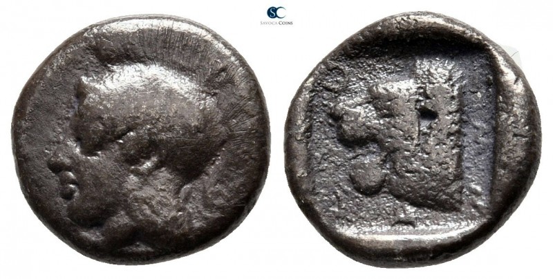 Troas. Assos 450-400 BC. 
Hemidrachm AR

12mm., 1,62g.



nearly very fin...