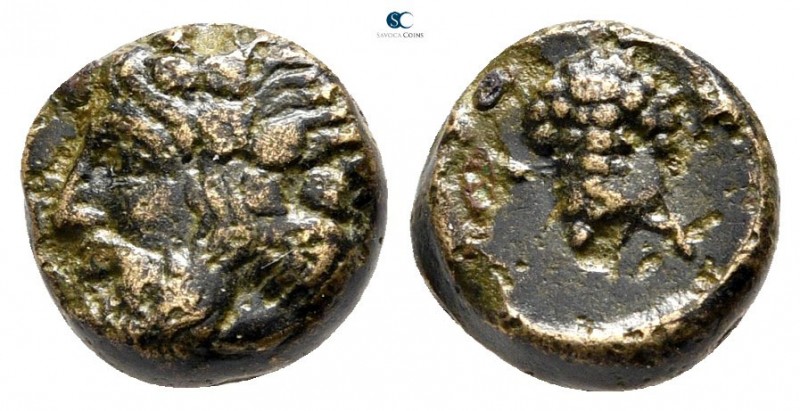 Aeolis. Temnos circa 400-200 BC. 
Bronze Æ

8mm., 1,41g.



very fine