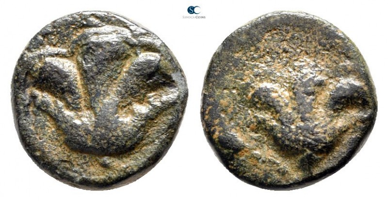 Islands off Caria. Rhodos 205-200 BC. 
Bronze Æ

10mm., 1,23g.



very fi...