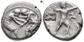 Pamphylia. Aspendos circa 380/75-330/25 BC. Stater AR